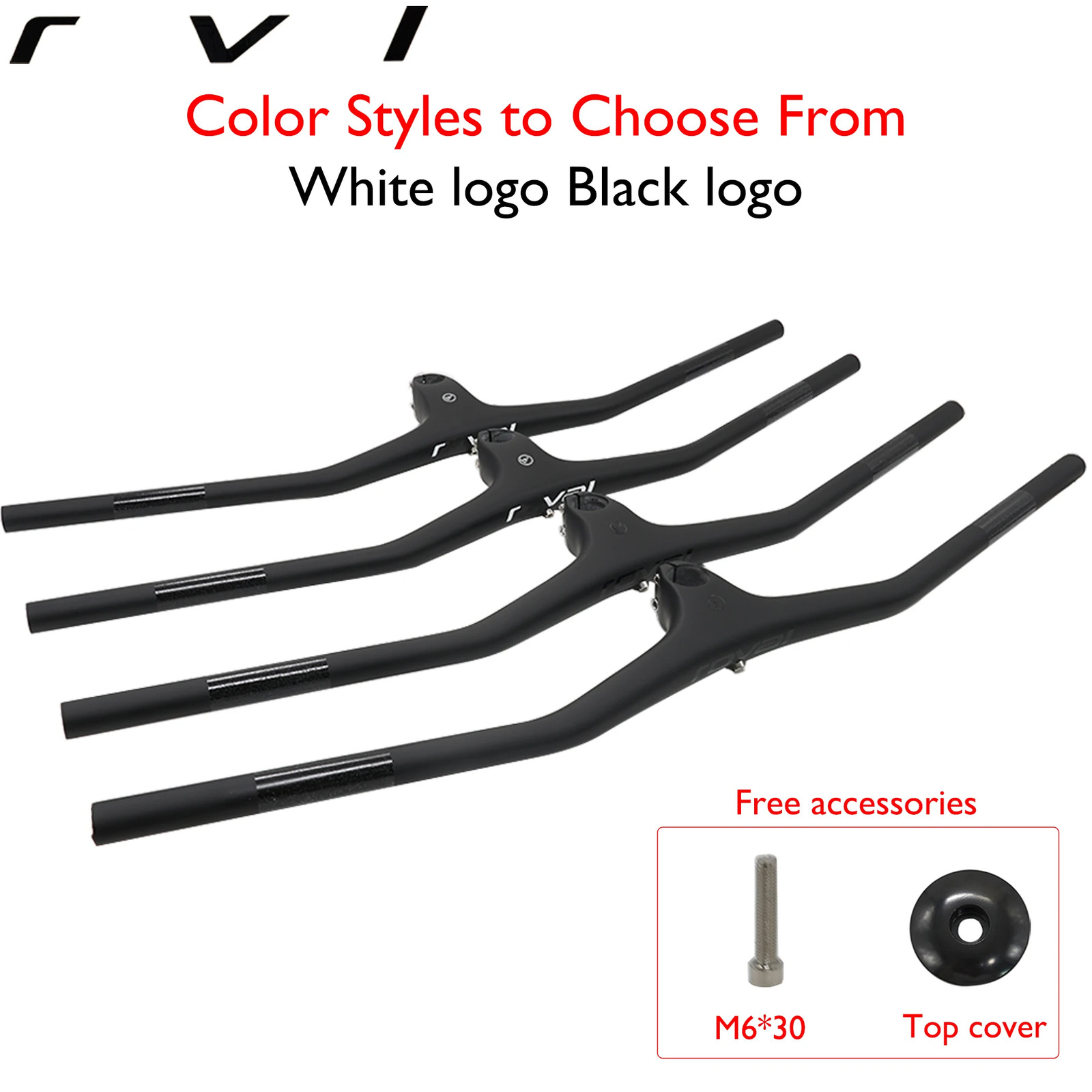 Light Weight Carbon Fiber Integrated MTB Bicycle Handlebar 28.6mm 740mm