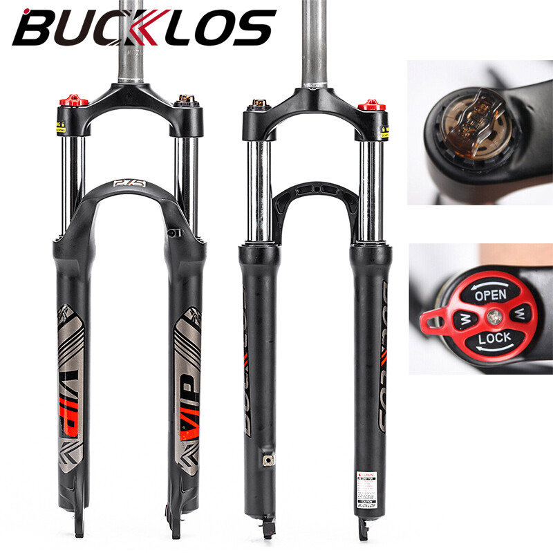 26/27.5/29″ Fork 100mm Travel Mountain Bike Suspension Fork Disc Brake 1-1/8″ QR
