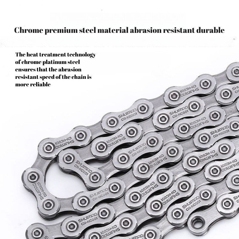 6/7/8/9/10/11/12Speed Chain Tiagra MTB Road Hybrid Bike Chain 116-126 Quick Link