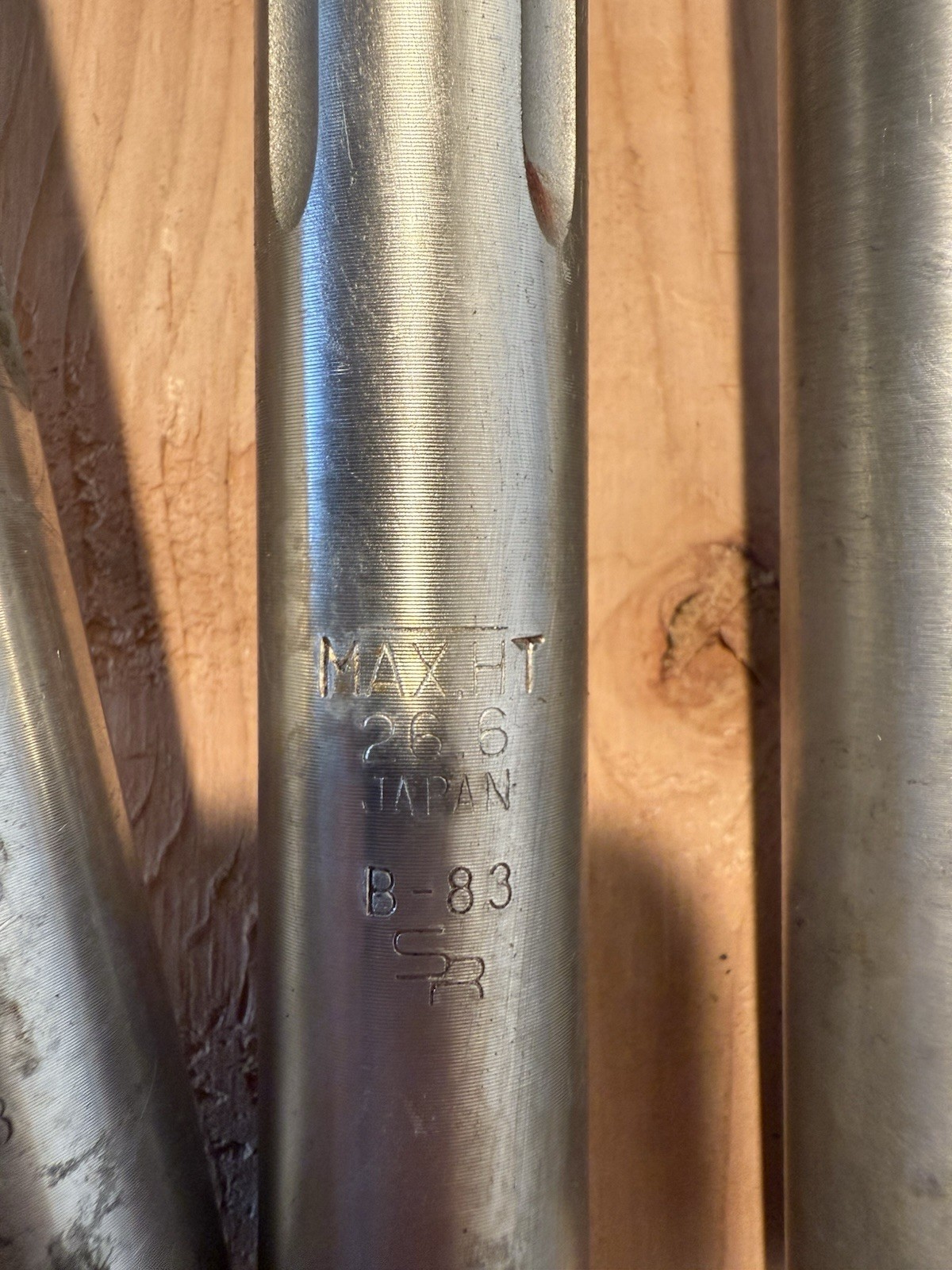 Three Vintage SR (Sakae/Ringyo) Seat Posts – 26.6 mm Laprade