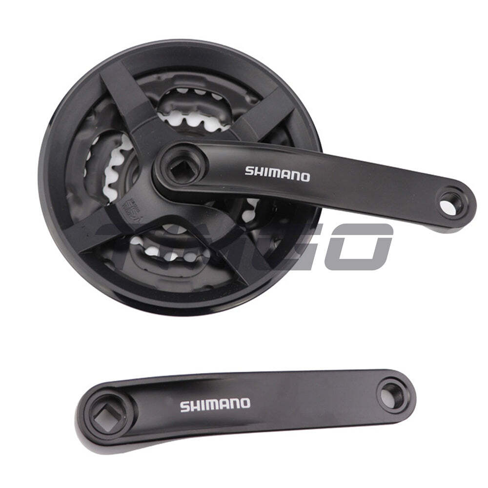 Shimano Tourney FC-TY301 3×6/7 Speed Crankset Square Taper 42/48T BB-UN101 TY501