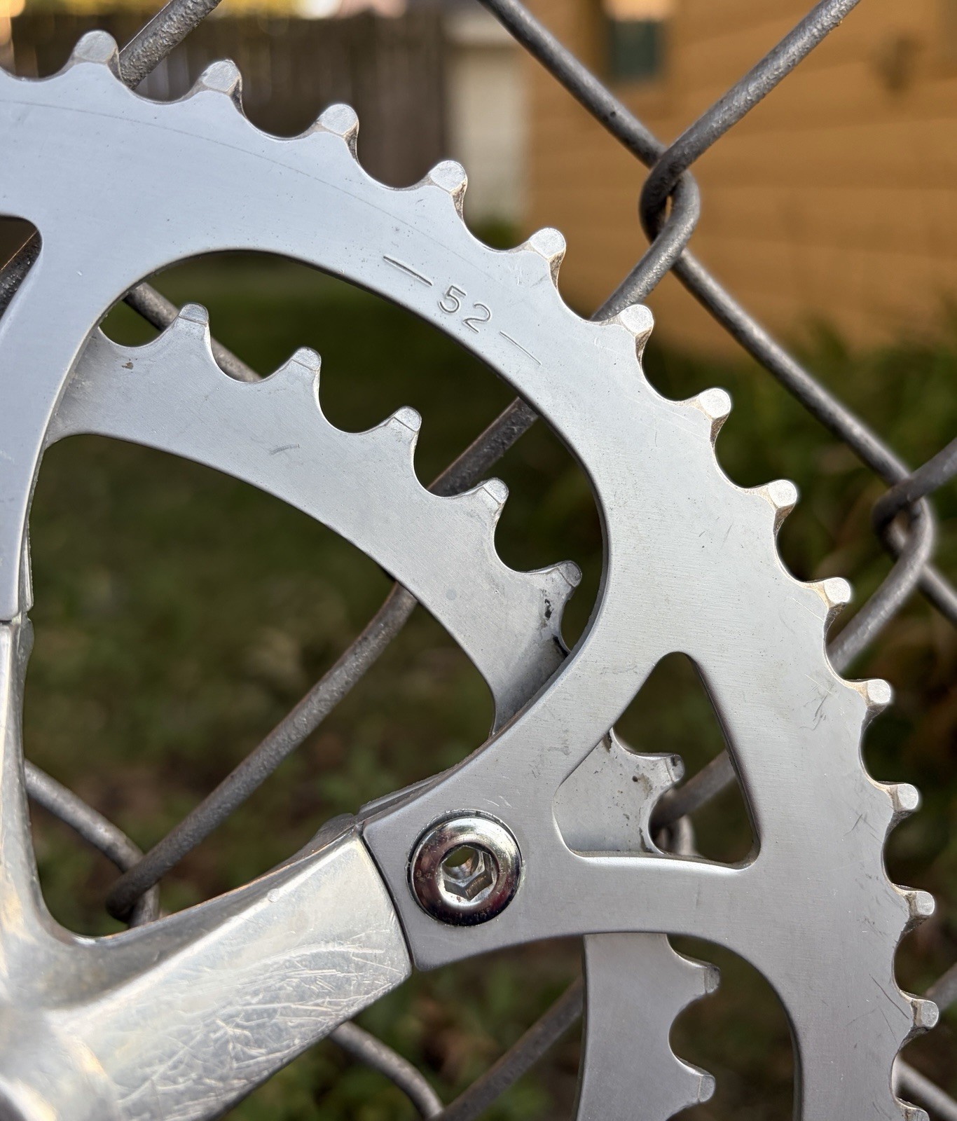 Vintage Sakae Crankset SR Bike Square Taper Crank Arms Old School 42 52 170 Maxy