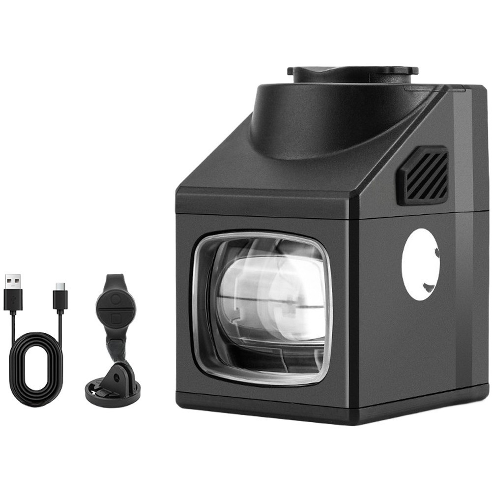 USB C Wireless Remote Bike Light 1600 Lumens IPX4 Waterproof Front Headlight