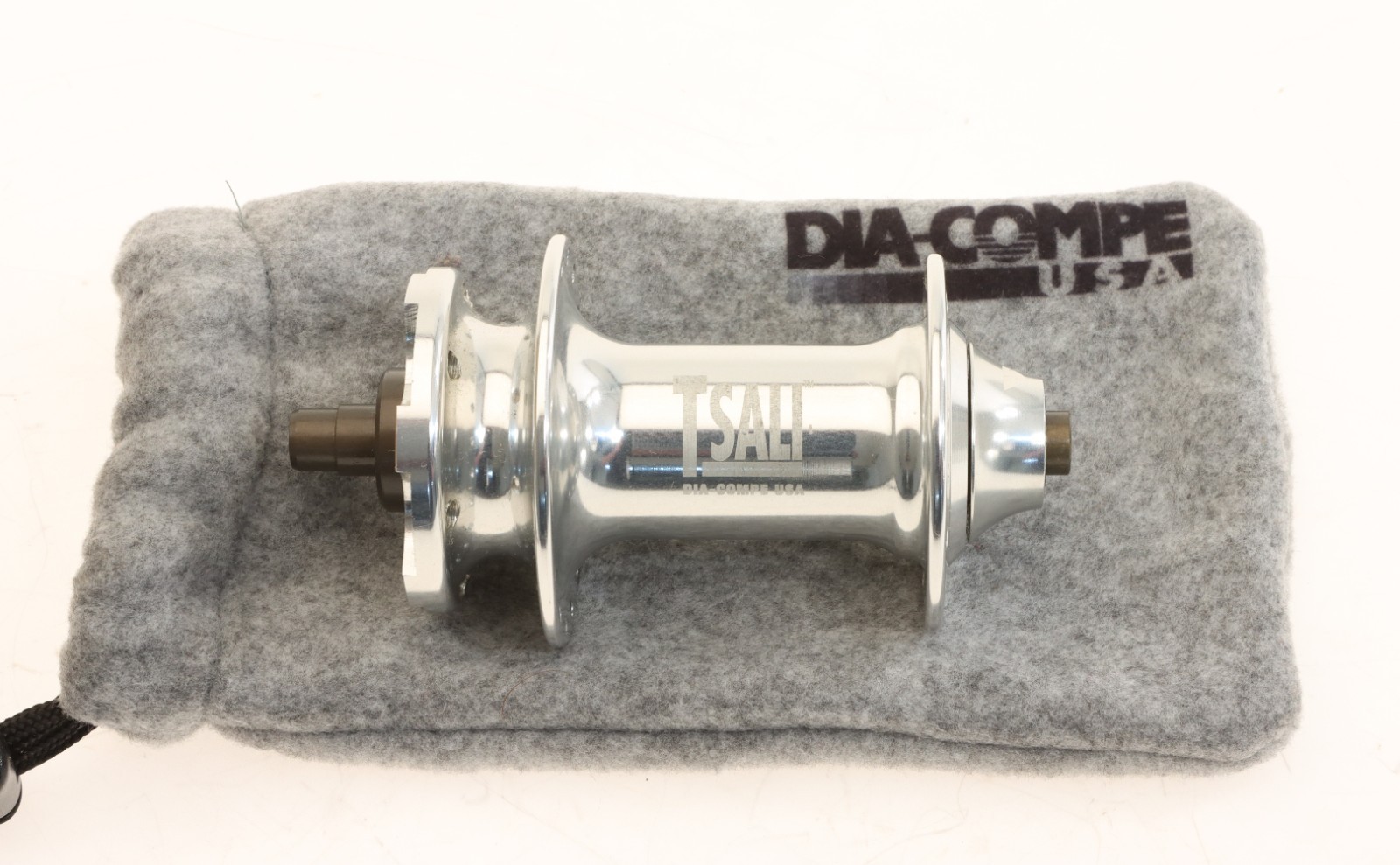 Dia-Compe TSALI SpeedCheck Front Hub Disc 32H Silver Sealed USA NOS NEW in Box
