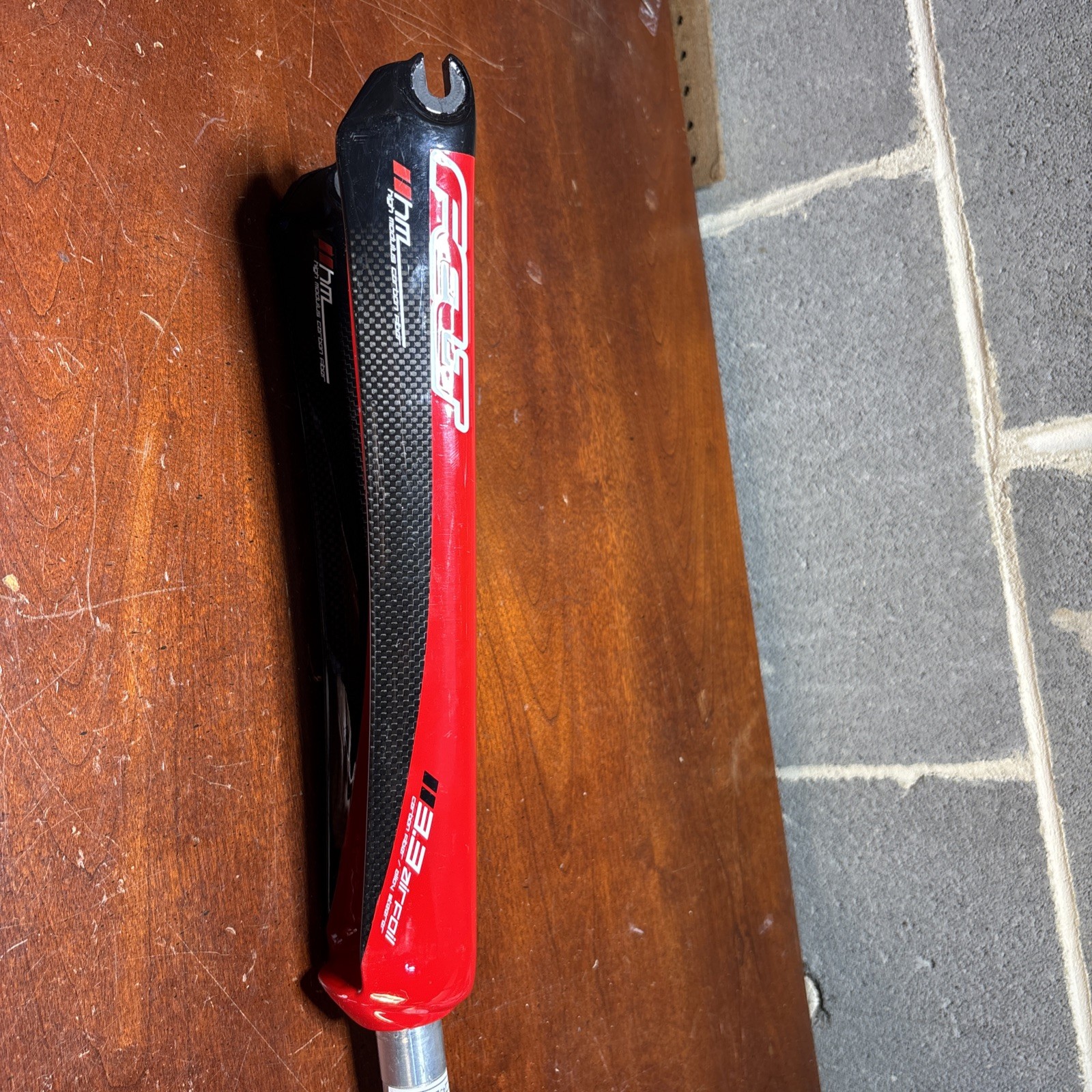 Felt High Modulus Carbon Fiber 3.3 Airfoil Fork Steerer tube 1 inch, long 296mm