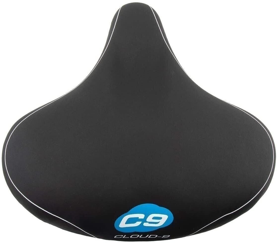 Cloud 9 Black Bicycle Cruiser Anatomic Gel Suspension Saddle 49525