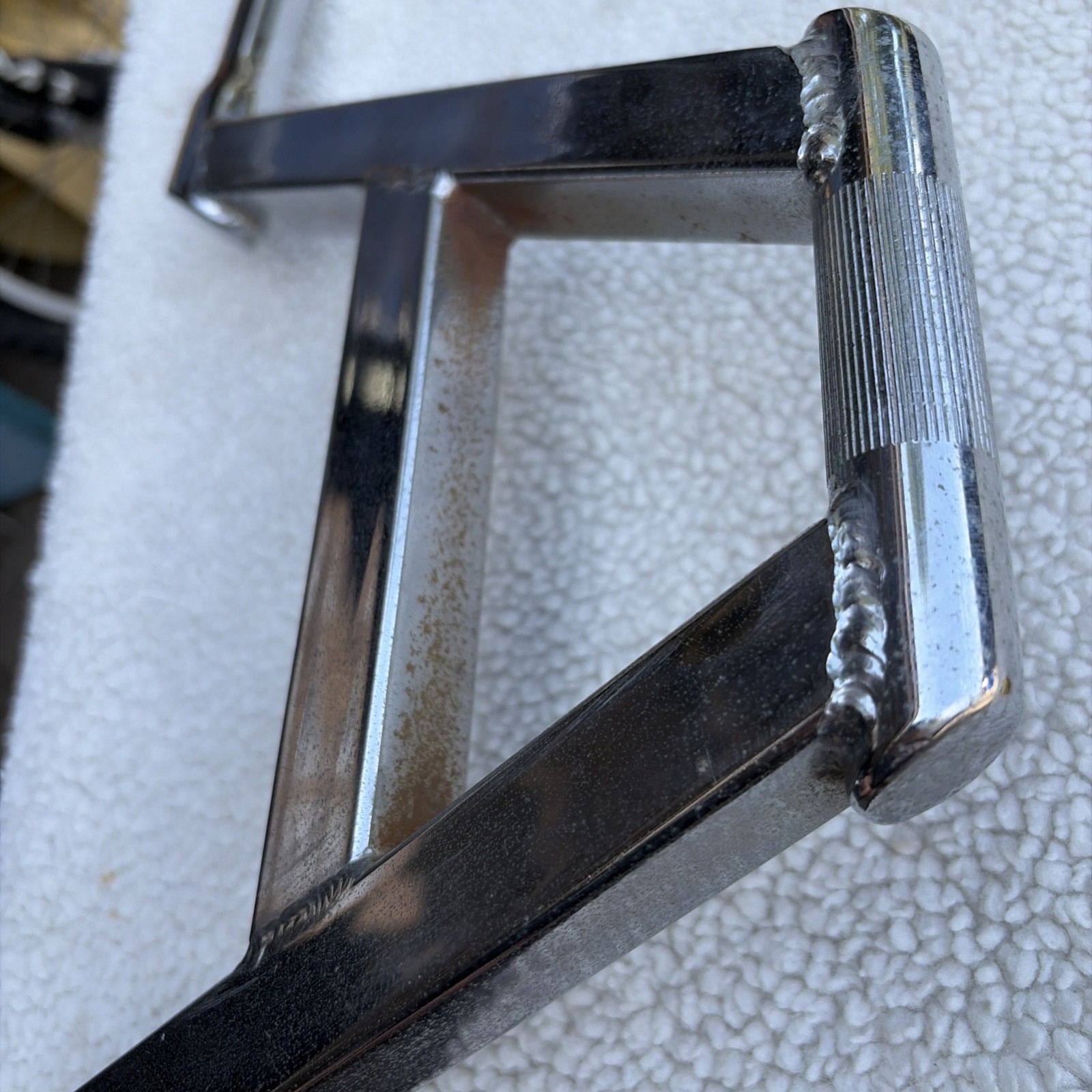 Mid School Bmx Handlebars Hawk Style Square Tube