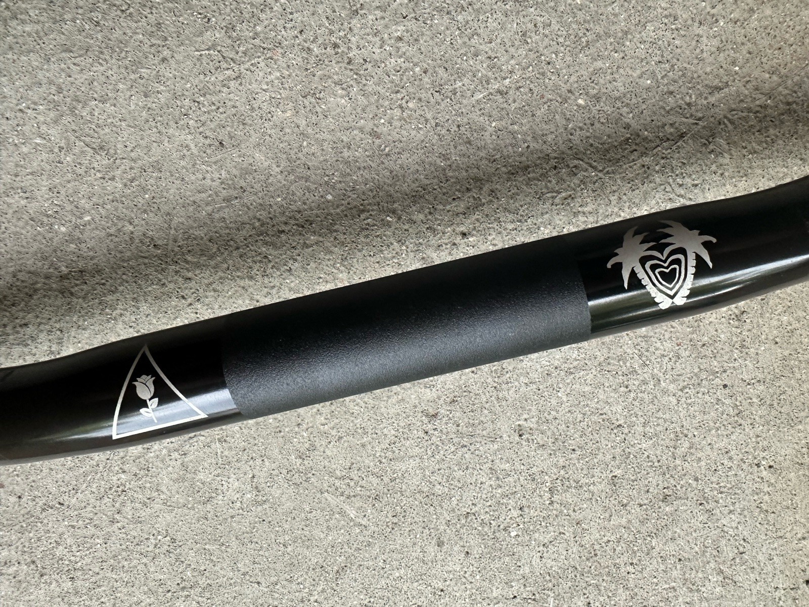 Crust Towel Rack Handlebars Black 26mm Clamp 630mm Width