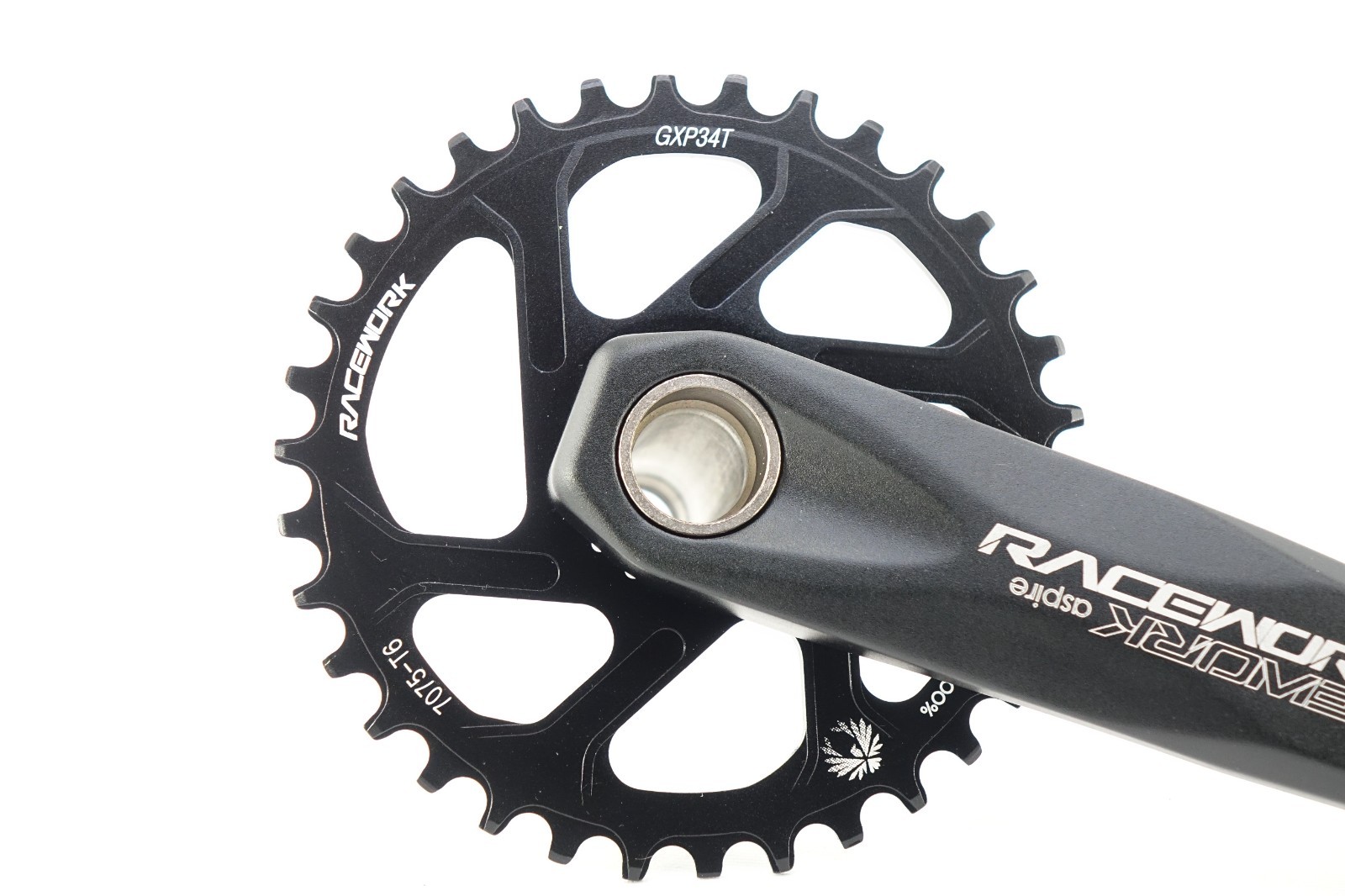Raceworks GXP 170mm MTB Bike Crankset + 32T Narrow Wide Chainring
