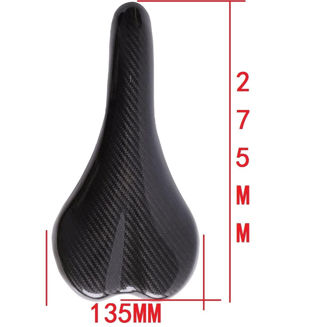Imitation Carbon Fiber Leather Bicycle Saddles Bike seat Cycling Cushion Suit…