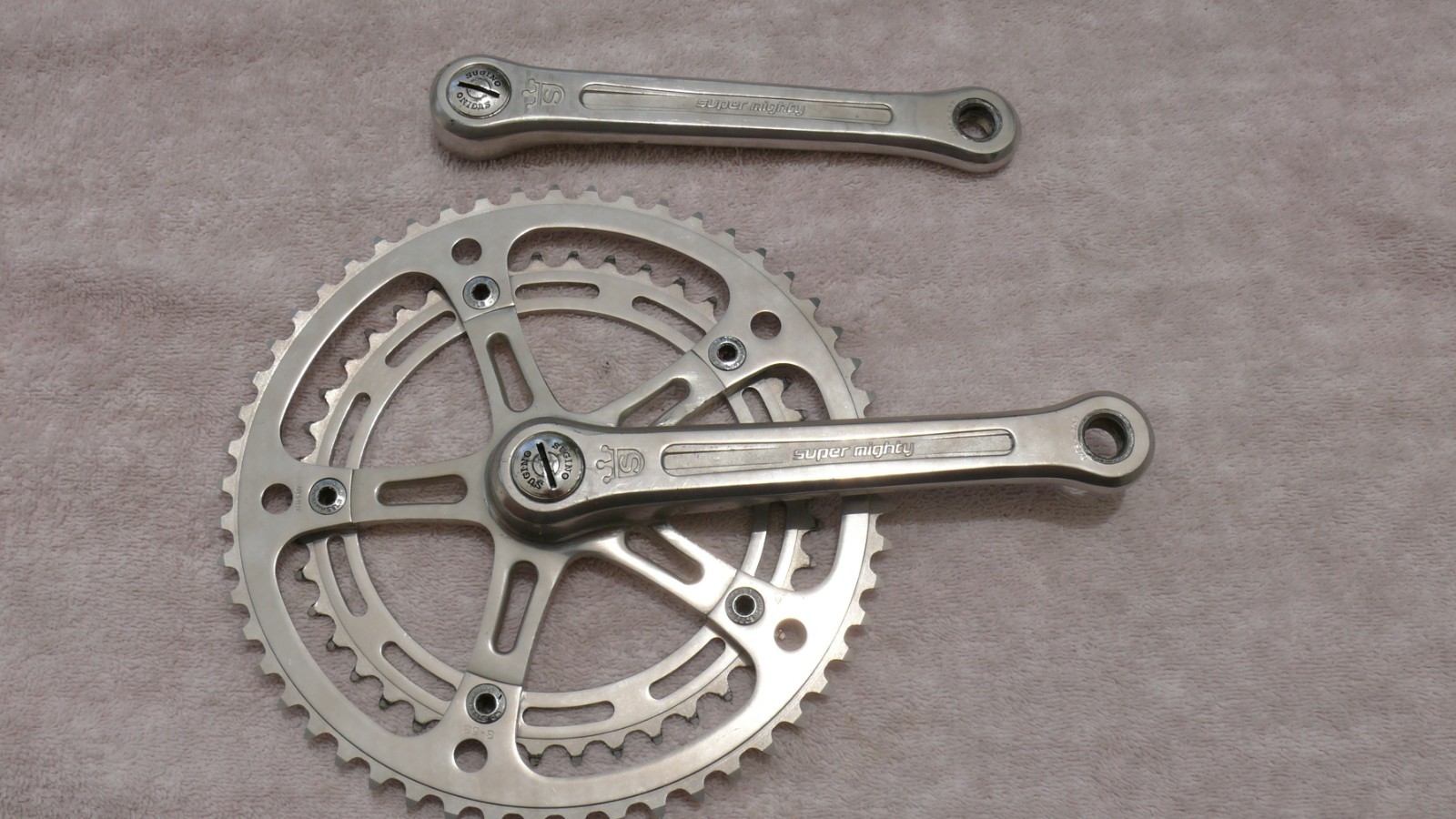 Sugino Super Mighty Crank with Rings