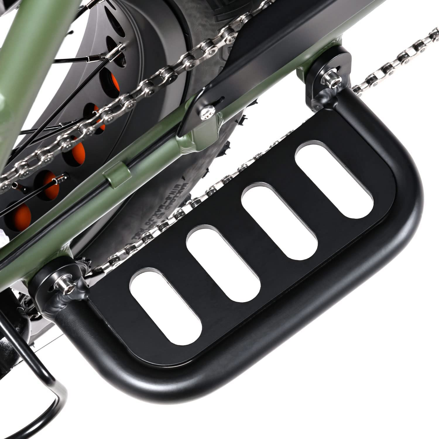 Addmotor Wide Rear Footrest Pedals Foot Pegs Passenger for M-81 Bike