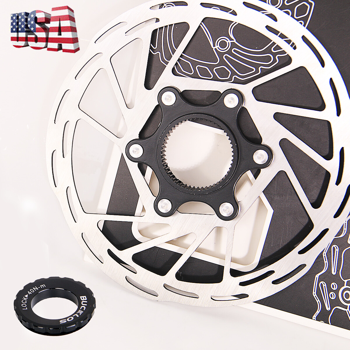 Centerlock Rotors 140/160/180/203mm MTB/Mountain/Road Bike for SRAM Front/Rear