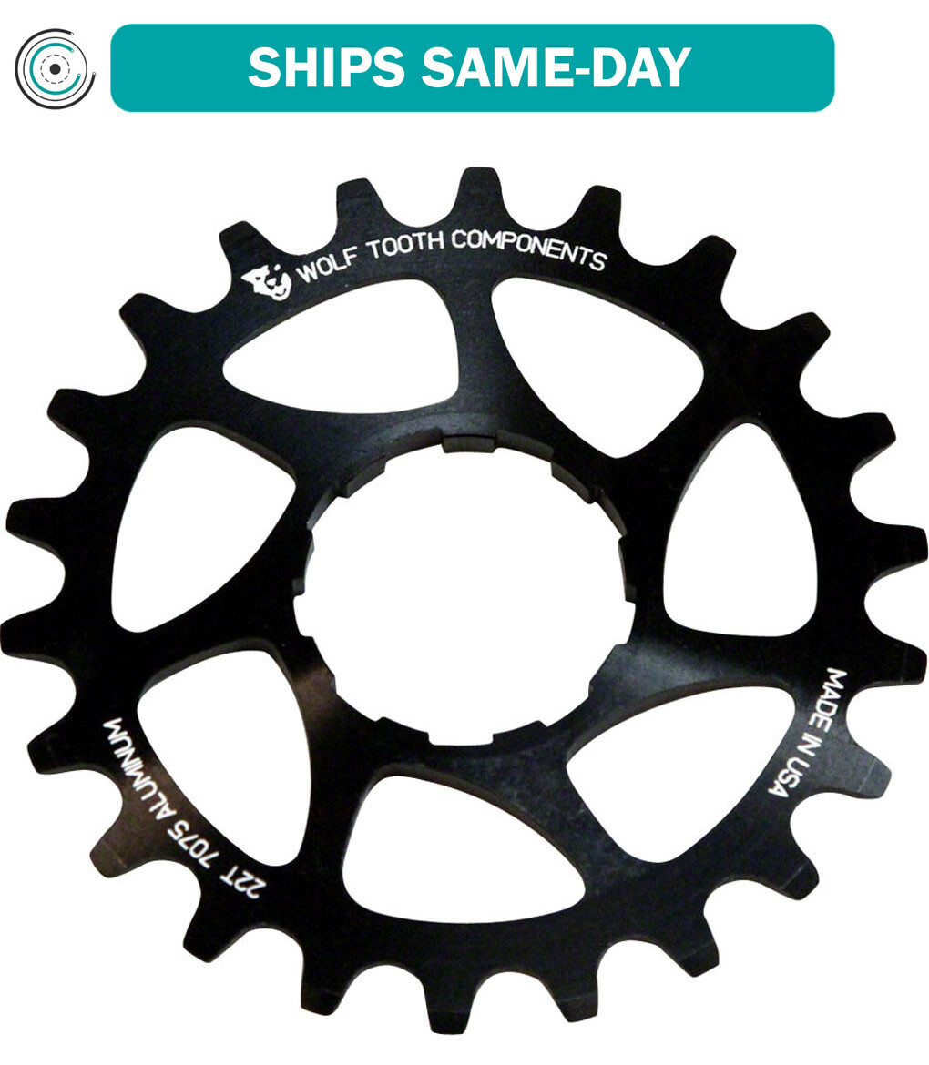 Wolf Tooth Single Speed Aluminum Cog: 20T, Compatible with3/32″ chains