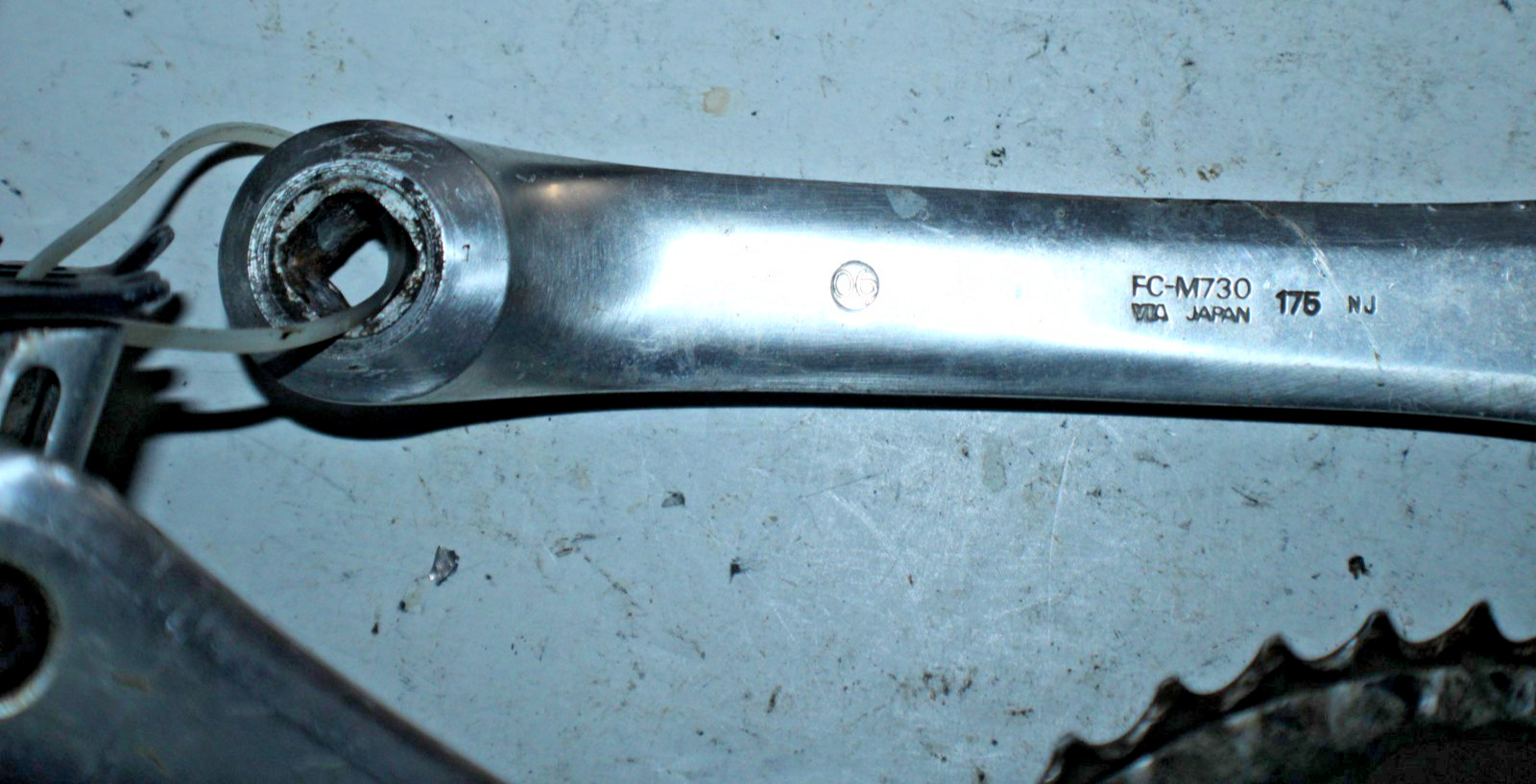 Shimano Triple Crankset Silver/Black FC-M730 175mm 46/36/24T BCD104/74 Ships USA