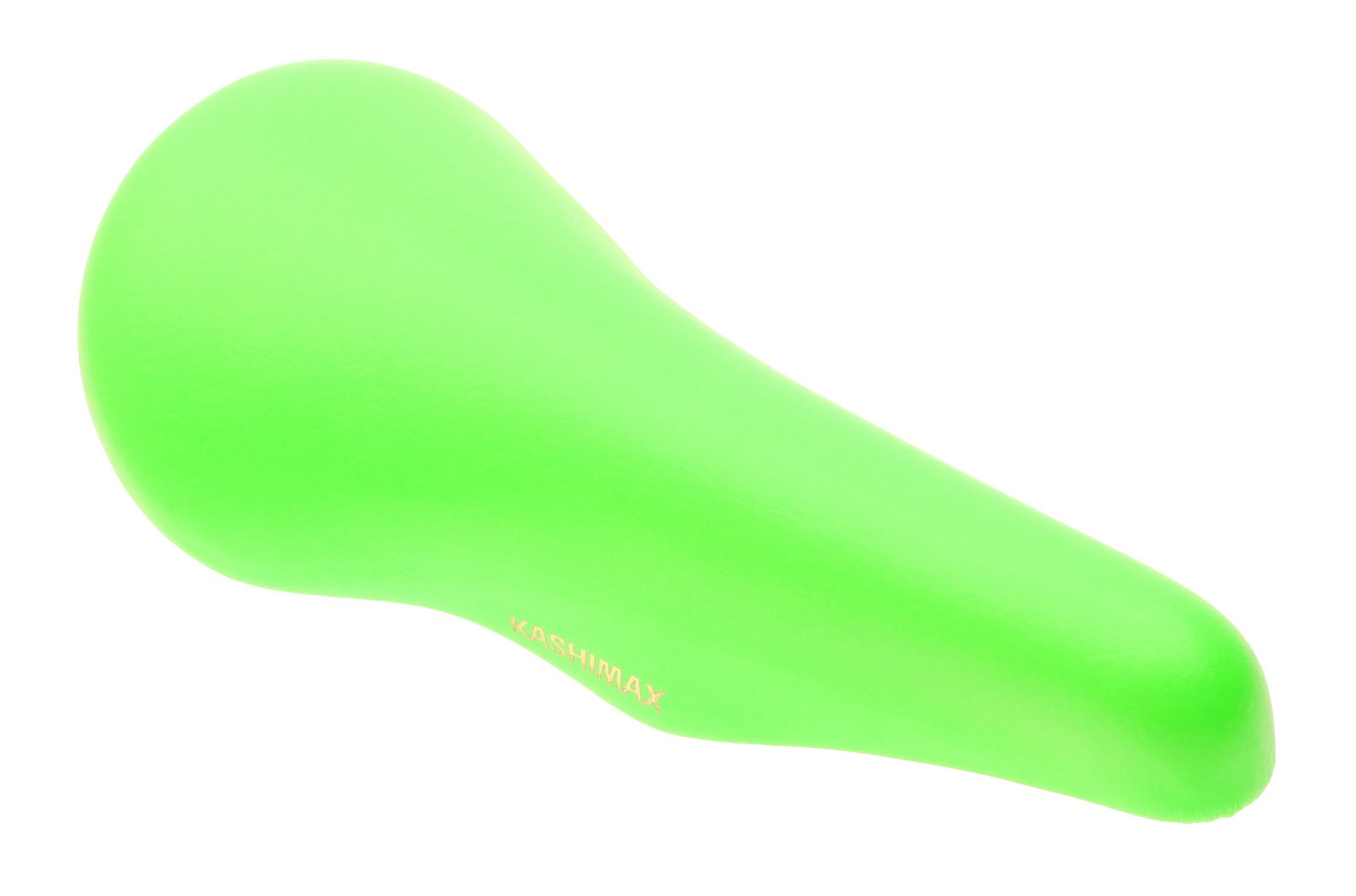 Kashimax KX-2A Padded Saddle Steel Rails Neon Green Vinyl KX2A NOS NEW