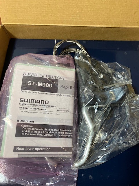 Shimano XTR STI-M900 Shifter Set NEW IN BOX NOS