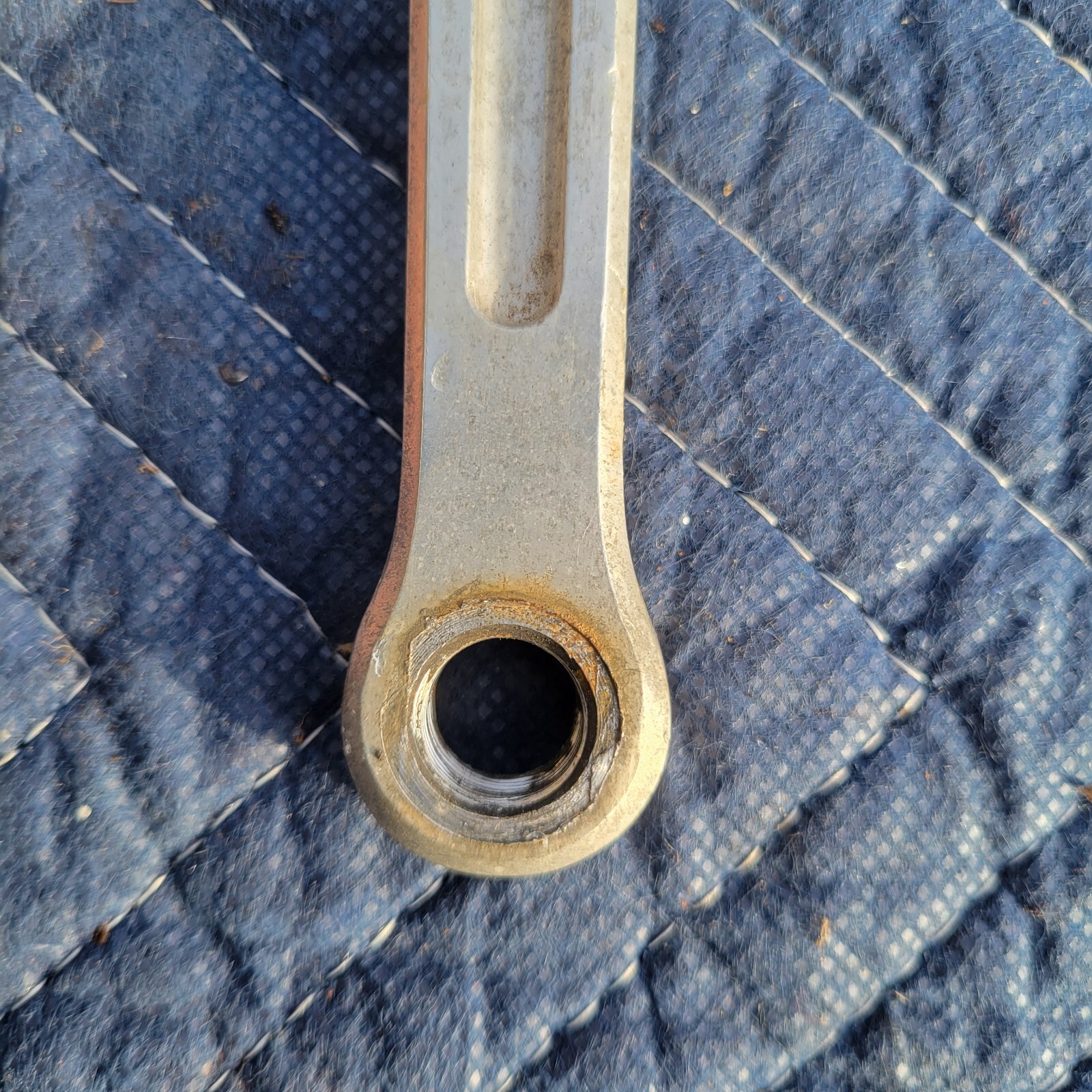 Vintage Sugino Maxy Left Crank Arm 171 mm Forged Old School BMX Road 70s 80s