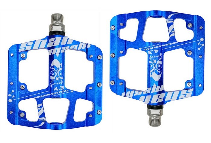 Road MTB Folding Bike Bicycle Pedal CNC Aluminum 3 Bearings 9/16″ Flat Pedals