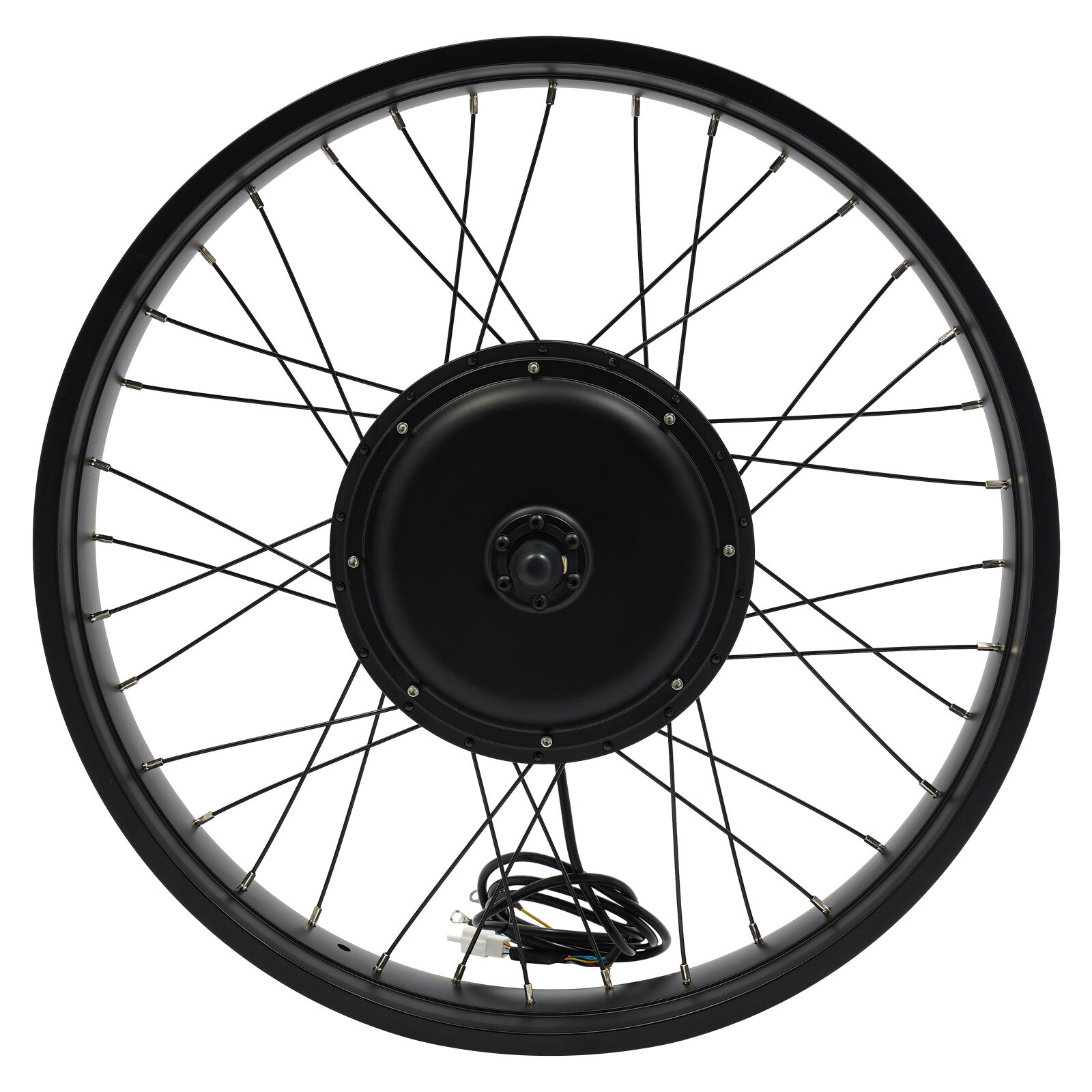 26″ 48V Electric Bicycle Front Wheel Hub Motor LCD E-Bike Conversion Kit 1500W