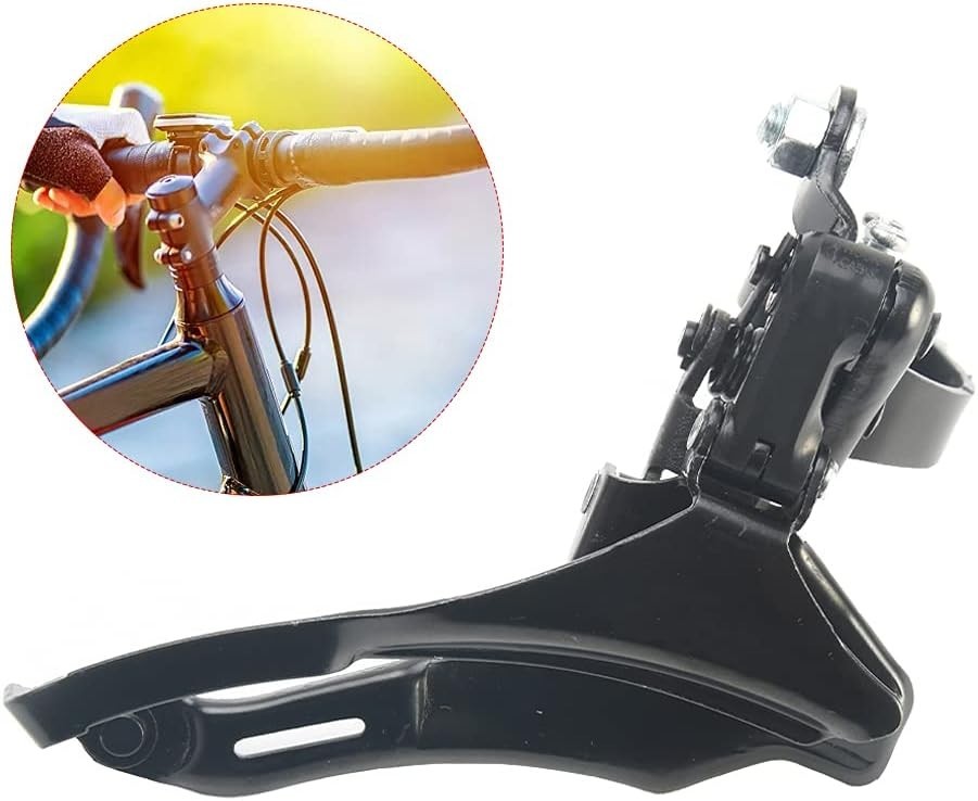 Universal Bike Front Derailleur – Durable Steel Speed Changer for 18/21 Speed