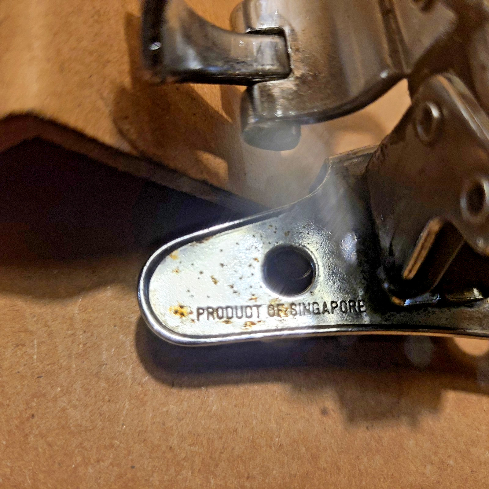 1970s Shimano Thunderbird GPO Clamp-On Double Front Derailleur 28.6mm Singapore