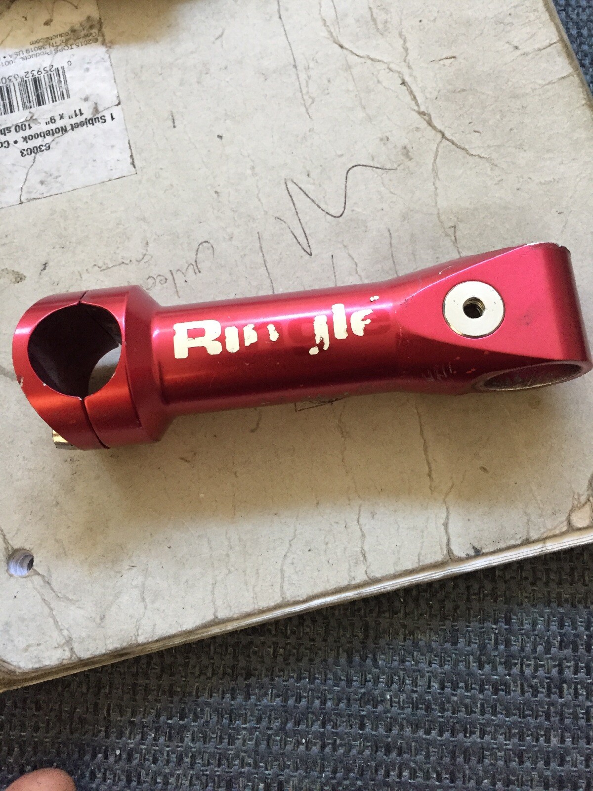 Ringle aluminum Stem 12cm 1” Steerer