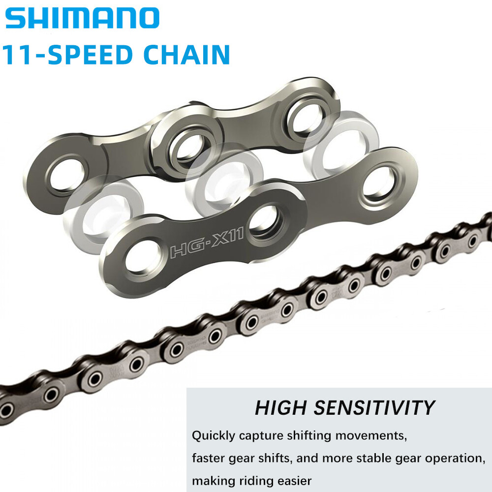 Shimano Magic Buckle Bike Chain HG701 HG901 HG40 HG95 M8100 11 Speed 116L Chain
