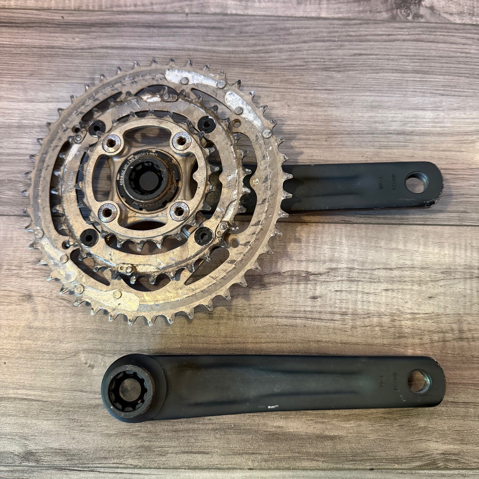 Truvativ Stylo Team ISIS Triple Crankset 175 22 32 44 