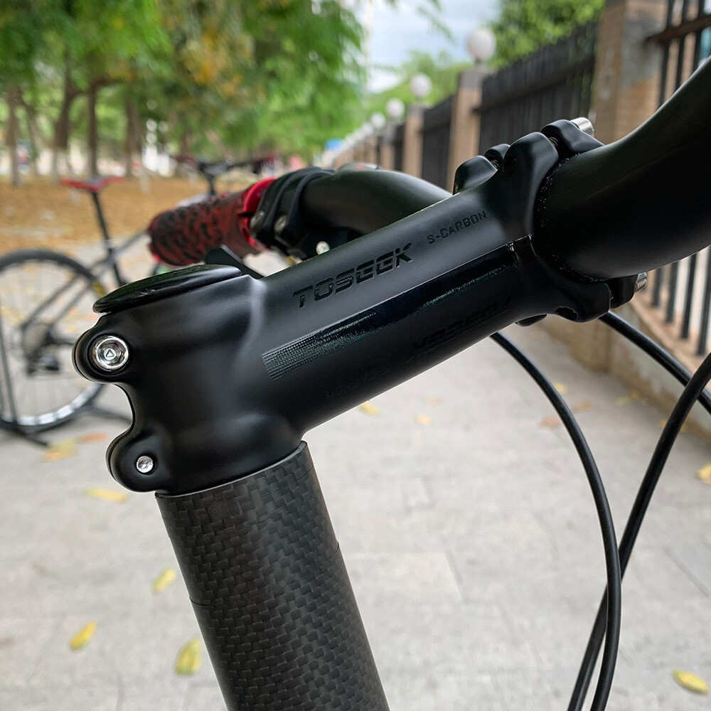 TOSEEK Aluminum Bicycle Stem 6°/17° MTB Road Biek Handlebar Stem 31.8*60-120mm