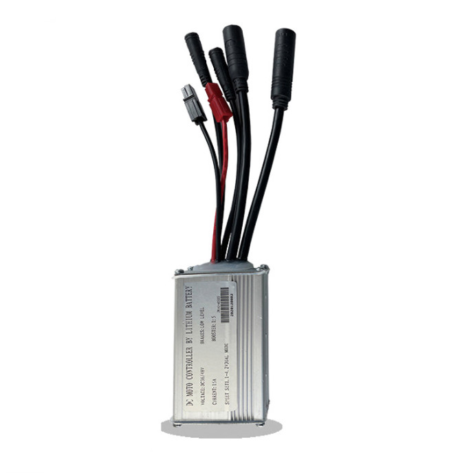 E-bike JN 36V/48V 15A 250W 9 PIN Square wave controller with light wire