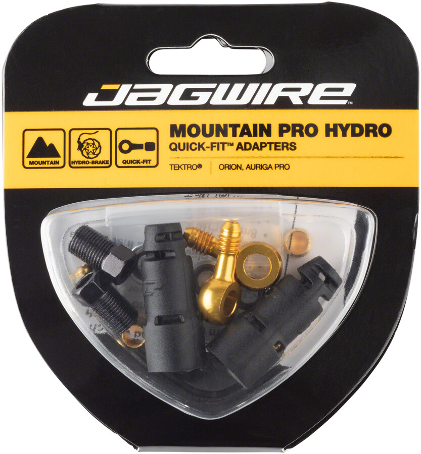 Jagwire Pro Disc Brake Hydraulic Hose Quick-Fit Adaptor for Tektro Orion, Auriga