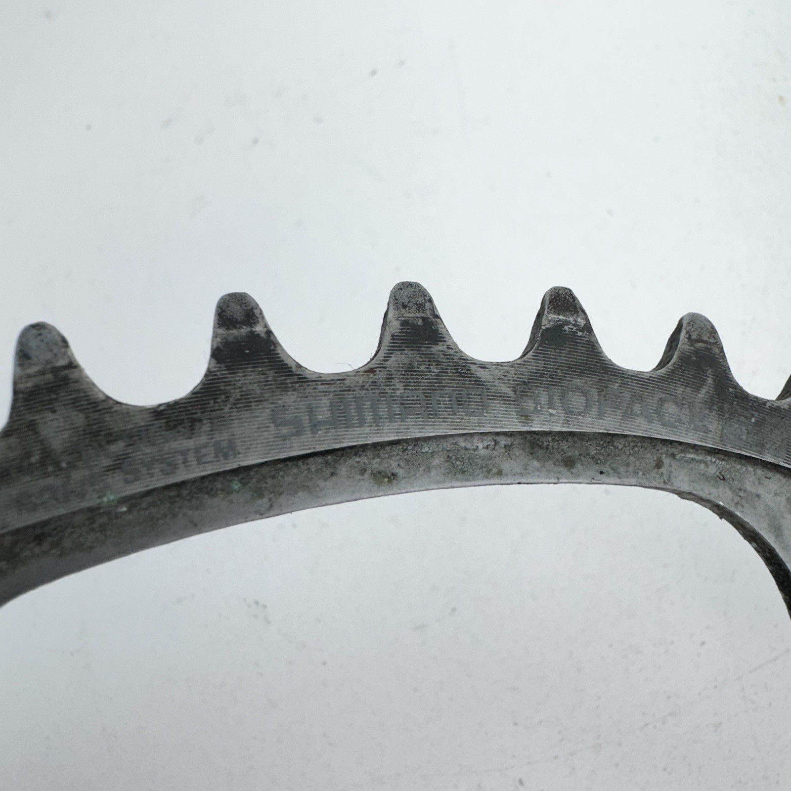 Vintage Shimano Biopace 52t Chainring 600 52 Tooth 130 BCD Silver Oval 80s A22