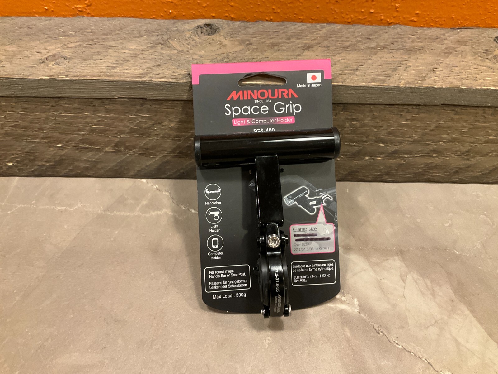 Minoura Space Grip SGS-400 OS Light and computer holder Brand new Authentic