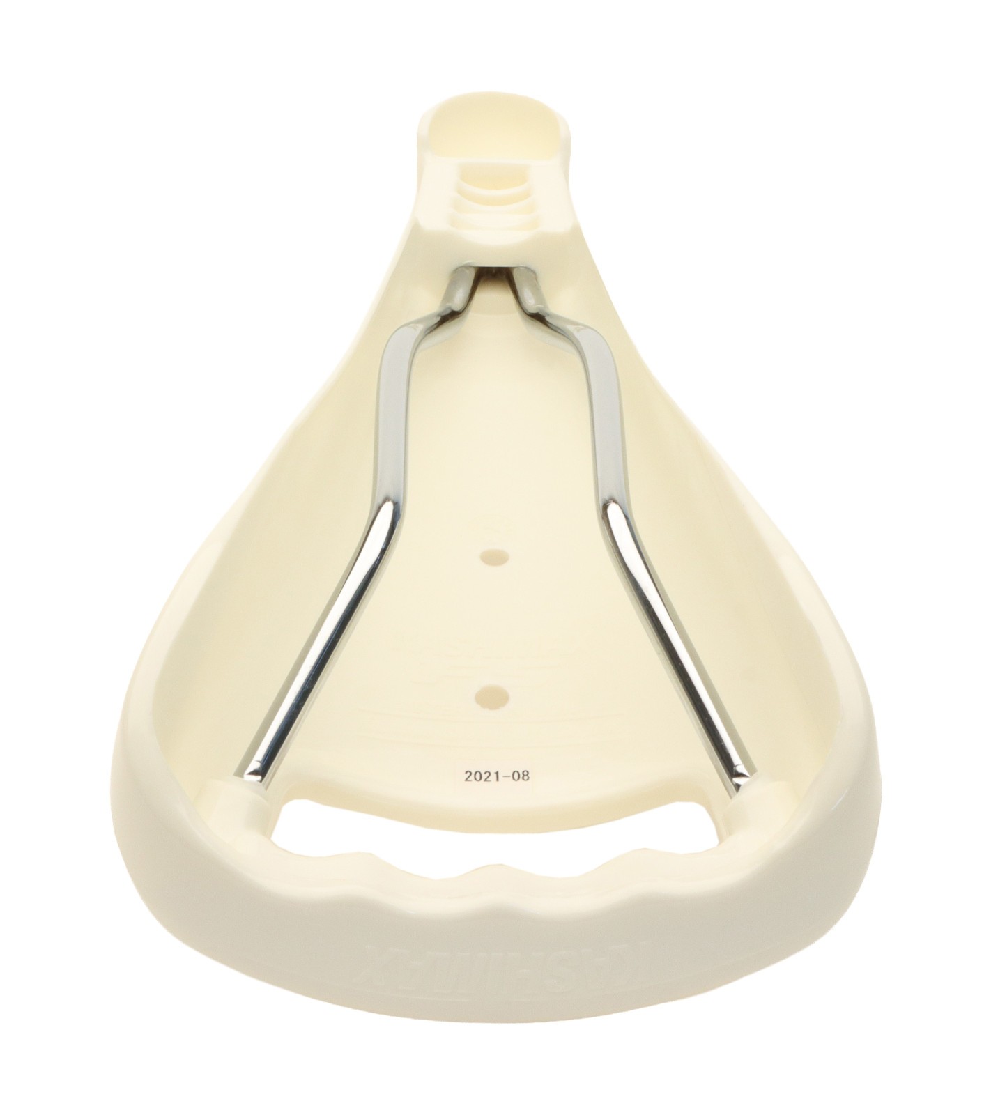 Kashimax FS Handler Saddle Non-Padded Steel Rails Nylon White /w Handle NOS NEW