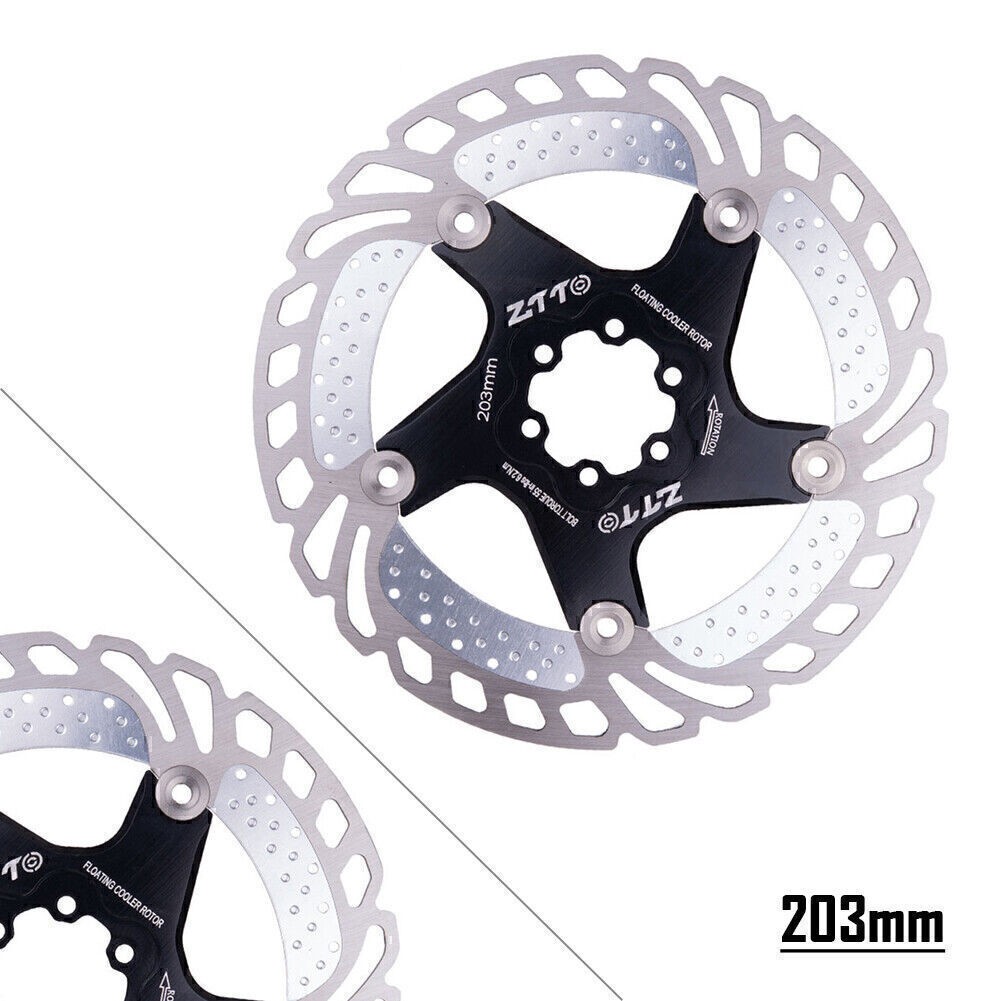 203/180/160/140mm ZTTO Bike Brake Disc Cool Floating Rotor MTB Gravel Road Bike