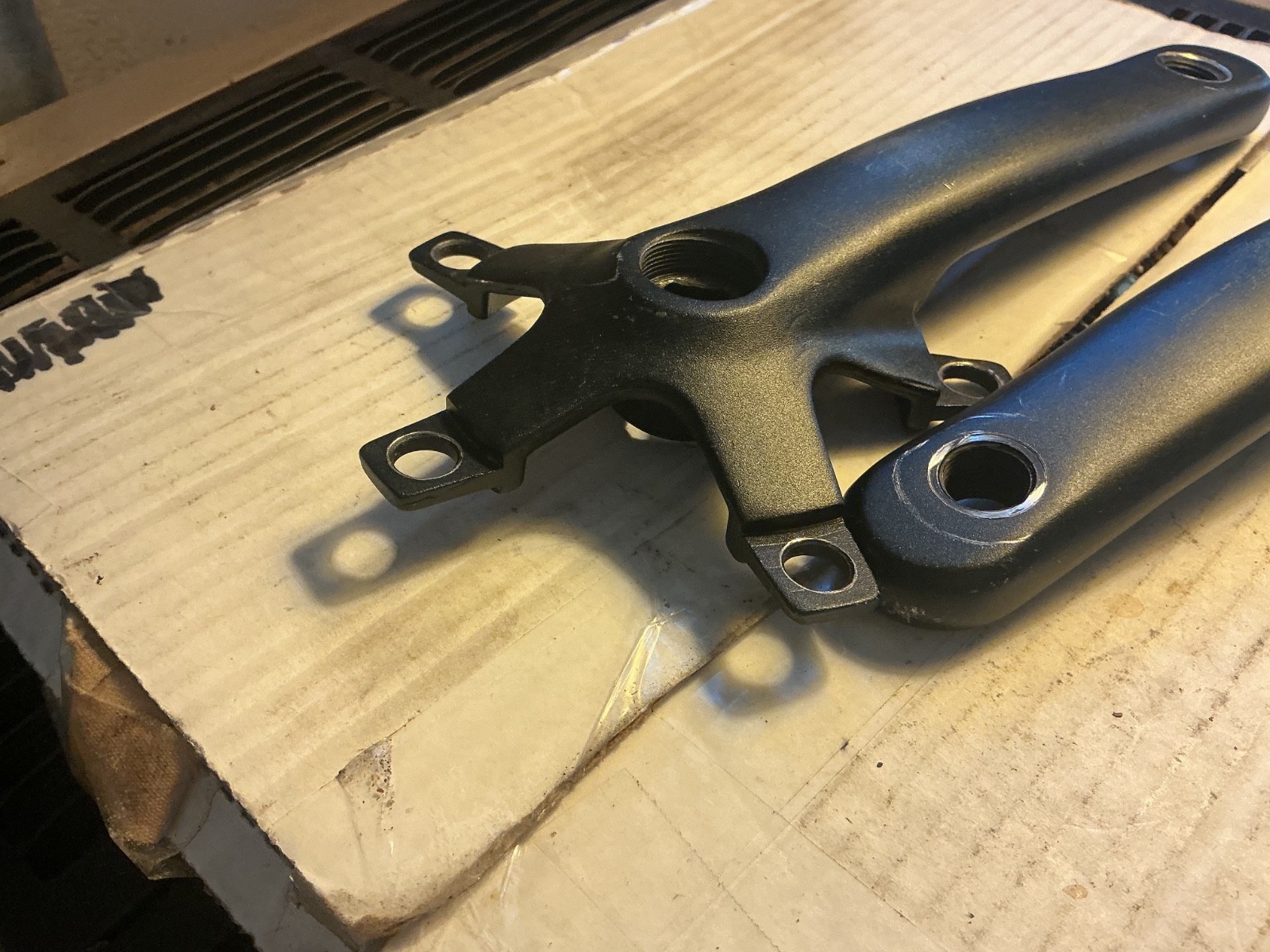 BMX/multi-purpose crankarm/pair 155mm 110BCD BLK