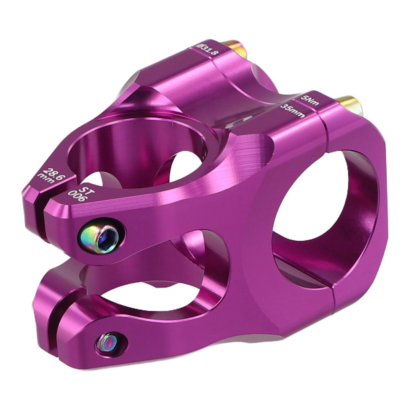 Mirror Polished DH AMEnduro CNC Bicycle Stem for Mountain Bikes 31 8mm