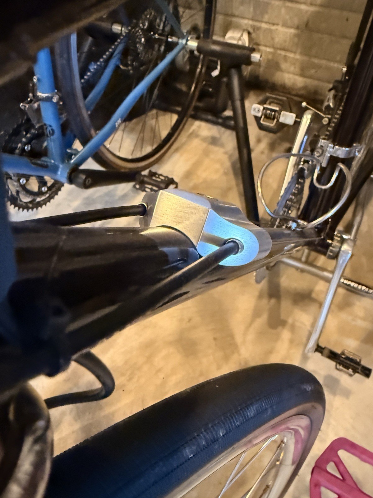 Suntour Symmetrical Shifter Custom CNC Downtube Cable Stop