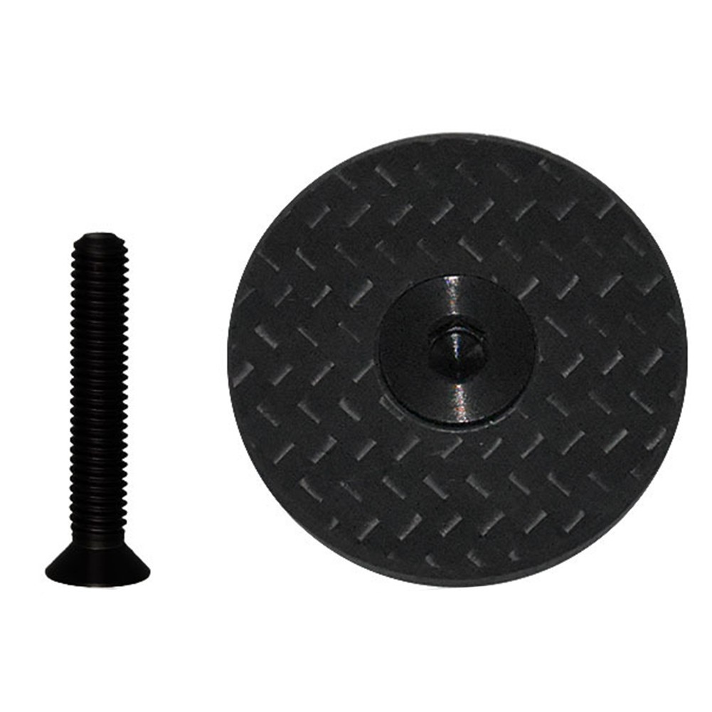 Carbon Fiber Headset Top Cap with Titanium Screws Long lasting Performance