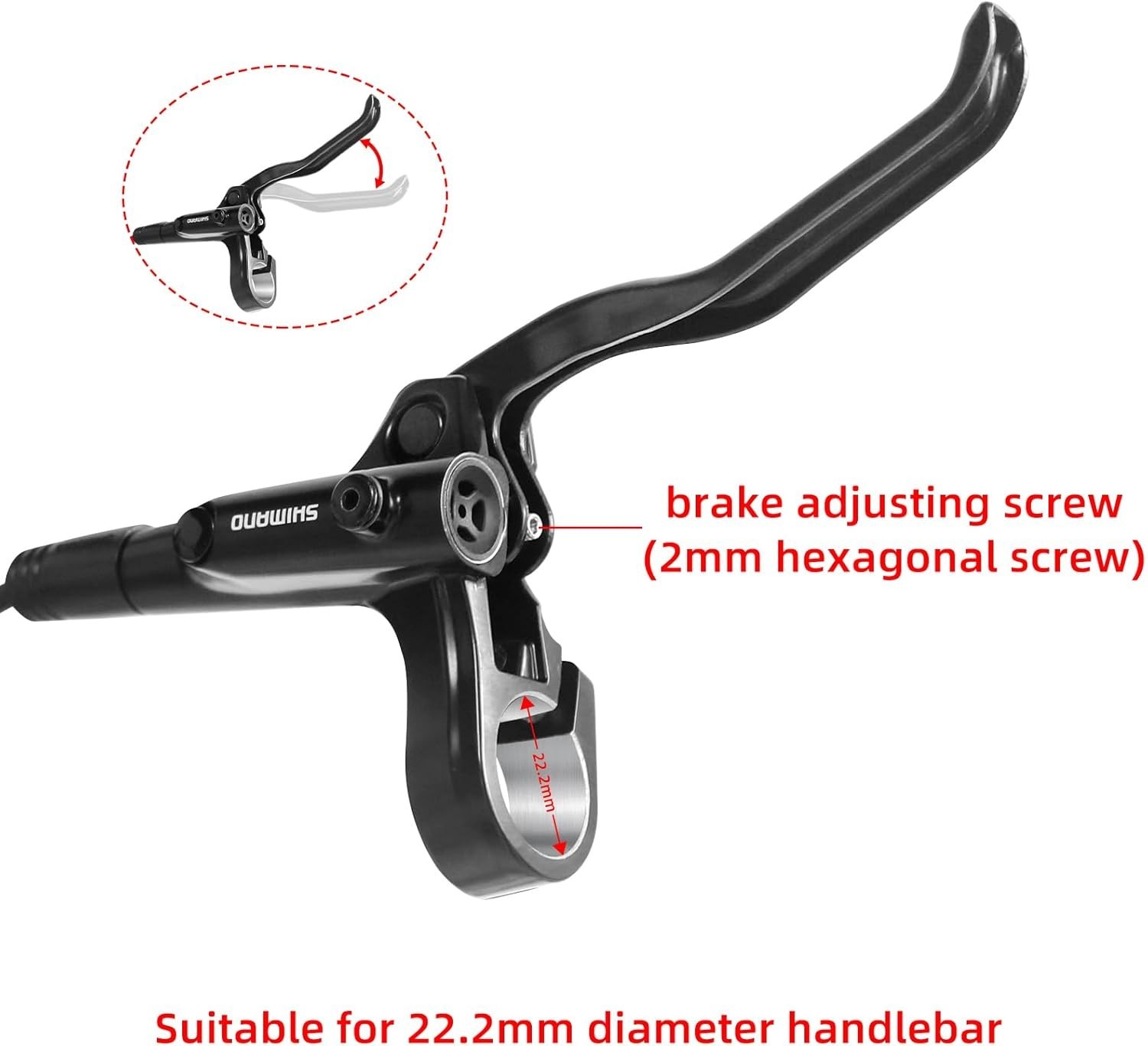 MT200 MTB Hydraulic Disc Brakes Set 800/1550mm MTB Brake Bicycle Disc Brake NEW