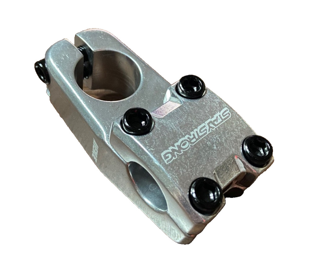 STAY STRONG AVENUE TOP LOAD BMX BICYCLE STEM 53mm SHADOW SUBROSA RANT GT SILVER