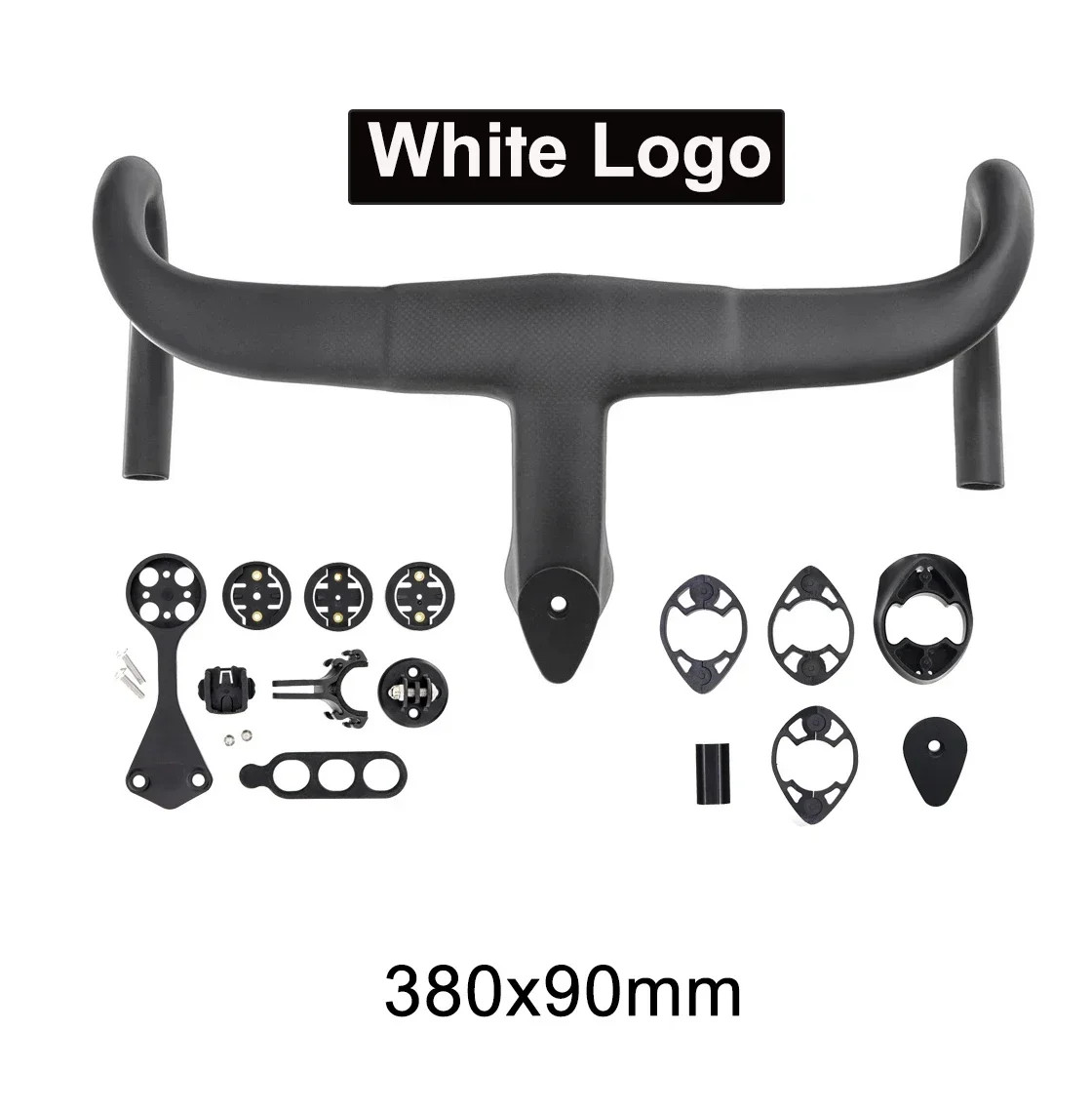 Carbon Fully Internal Wiring Integrated Road Bike Handlebar 4 Degrees Parts