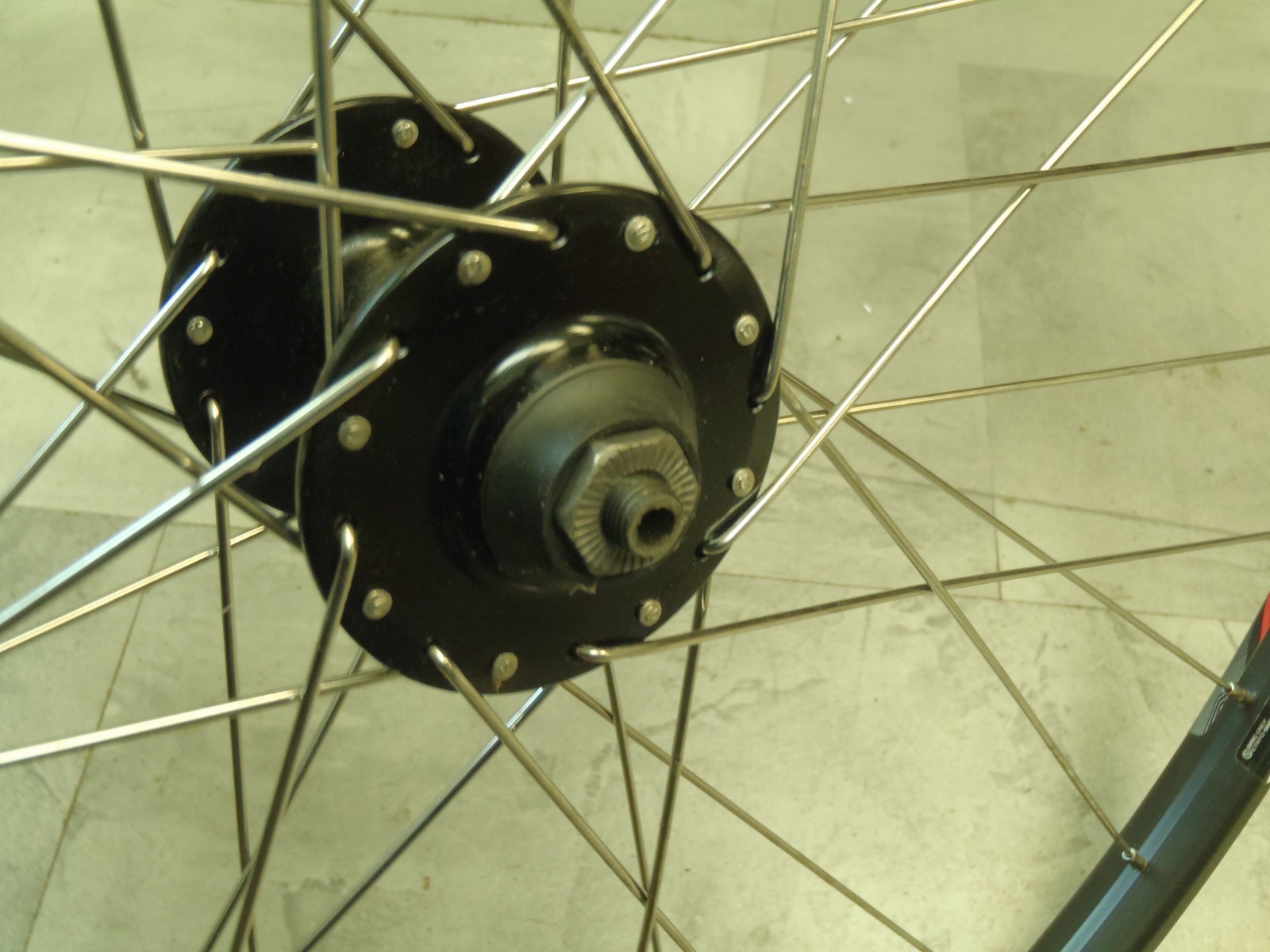 FRONT ALL TERRA ASD10 584X20 ALUMINUM DISC SPECIFIC BIKE RIM/HUB FWH65