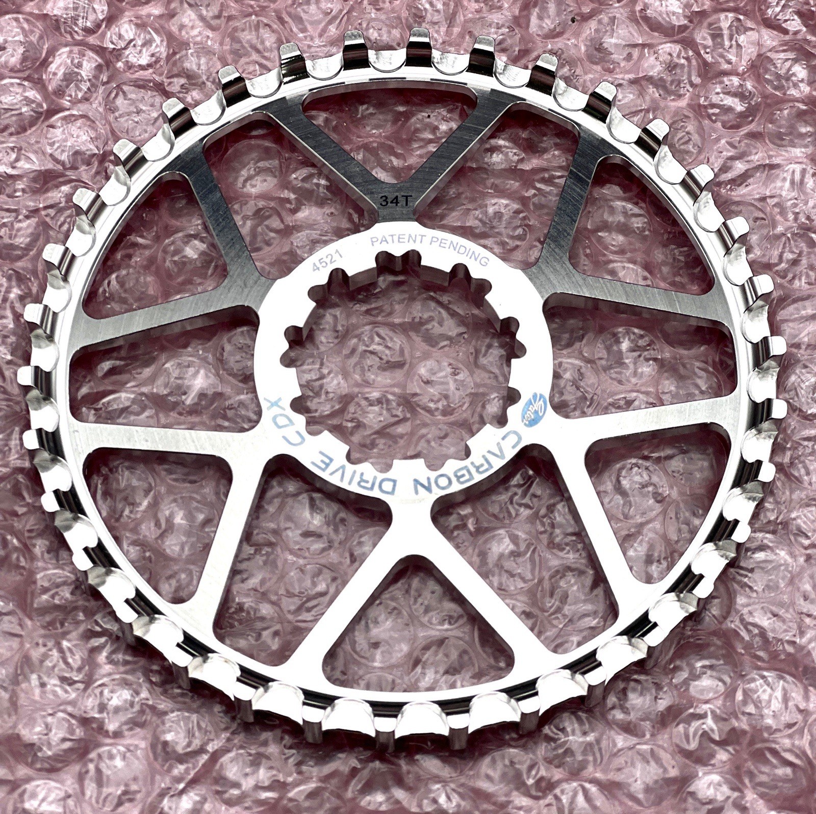 Gates Carbon Drive CDX 9-Spline 34-Tooth Rear Sprocket CT1134SMN Shimano