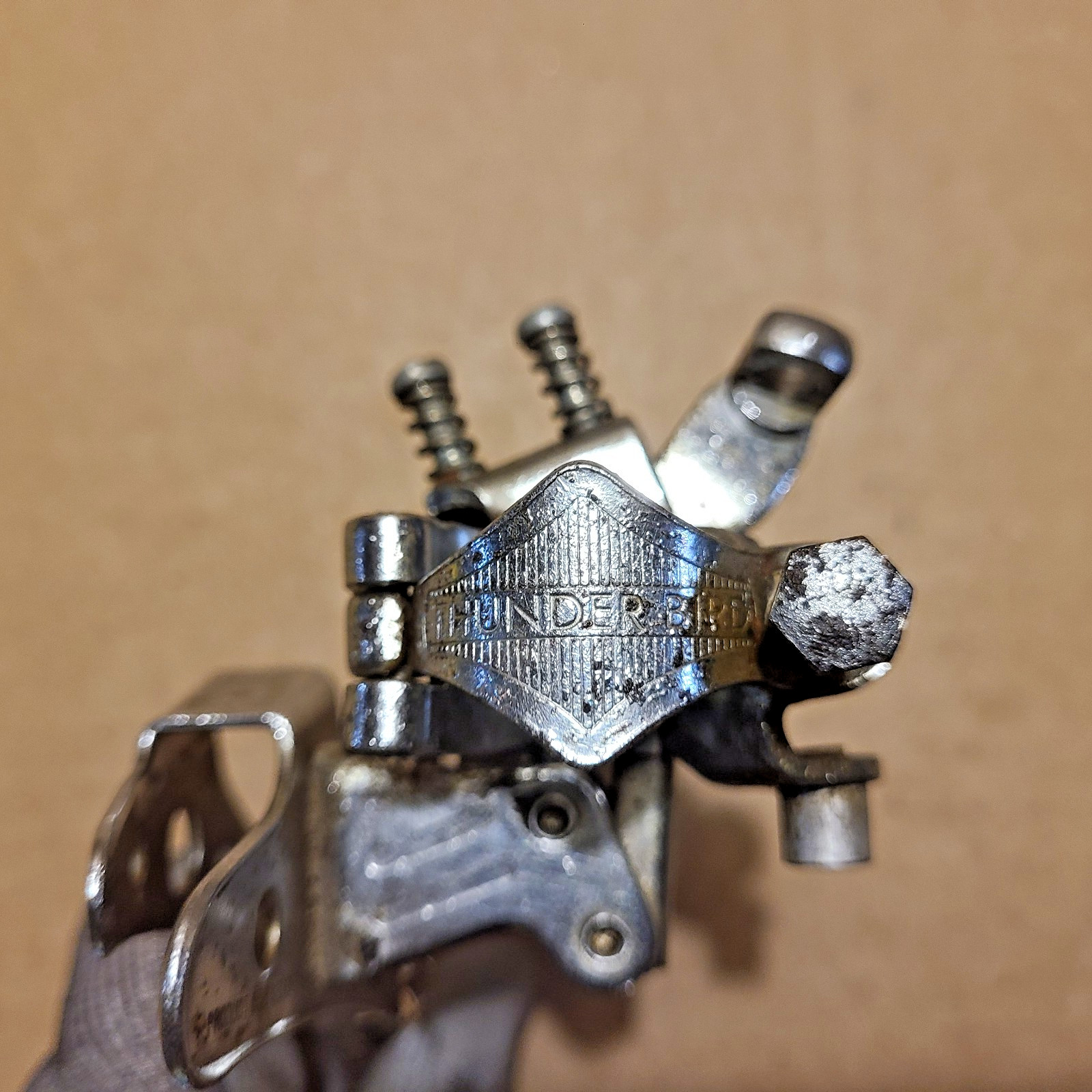 1970s Shimano Thunderbird GPO Clamp-On Double Front Derailleur 28.6mm Singapore