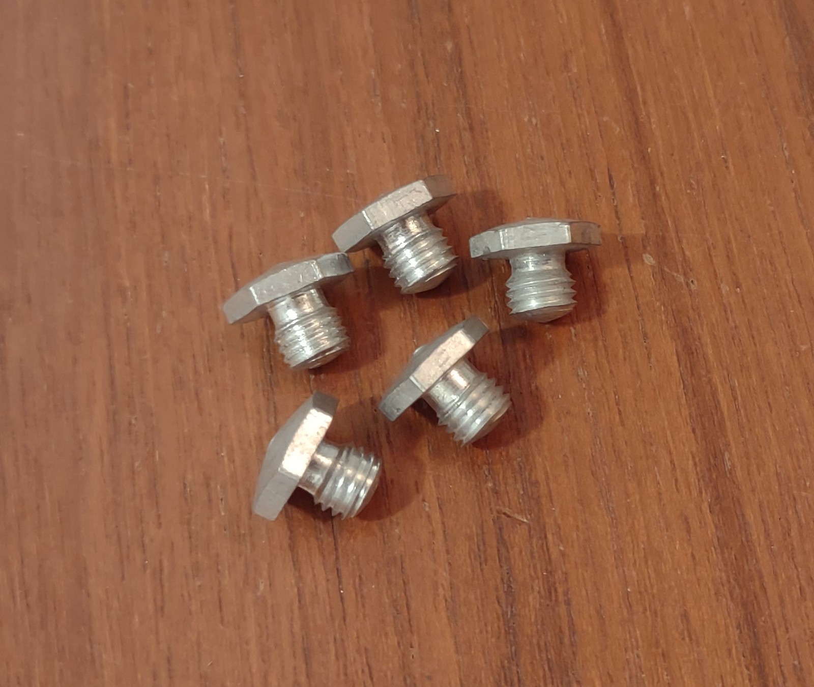 Vintage NOS Bicycle Single Chainring Bolt Set
