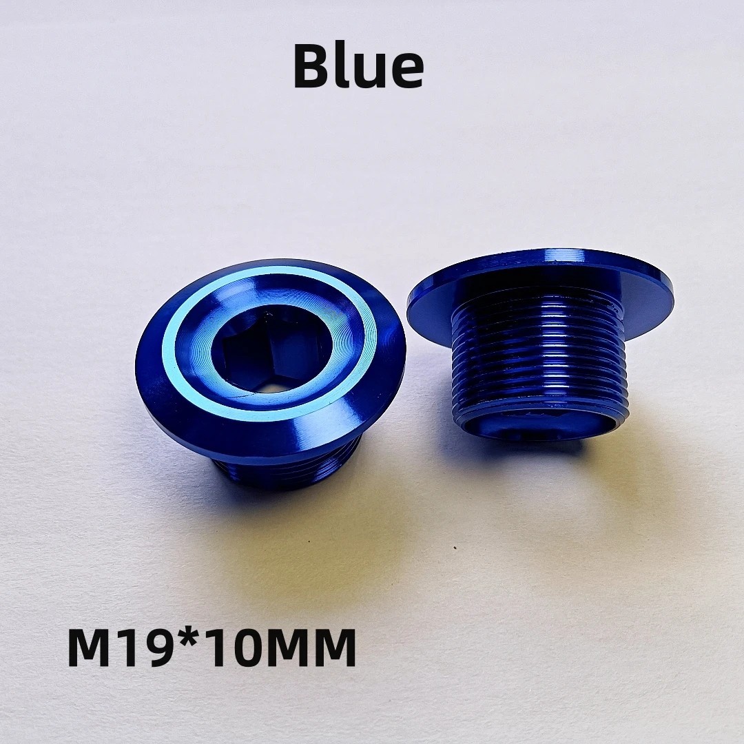 Bike Crank Arm Bolt M18 M19 M20 10mm BB Screw MTB Road Alloy CNC