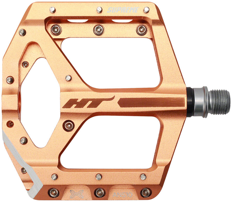 HT Components ANS10 Pedals – Platform, Aluminum, 9/16″, Rose Gold
