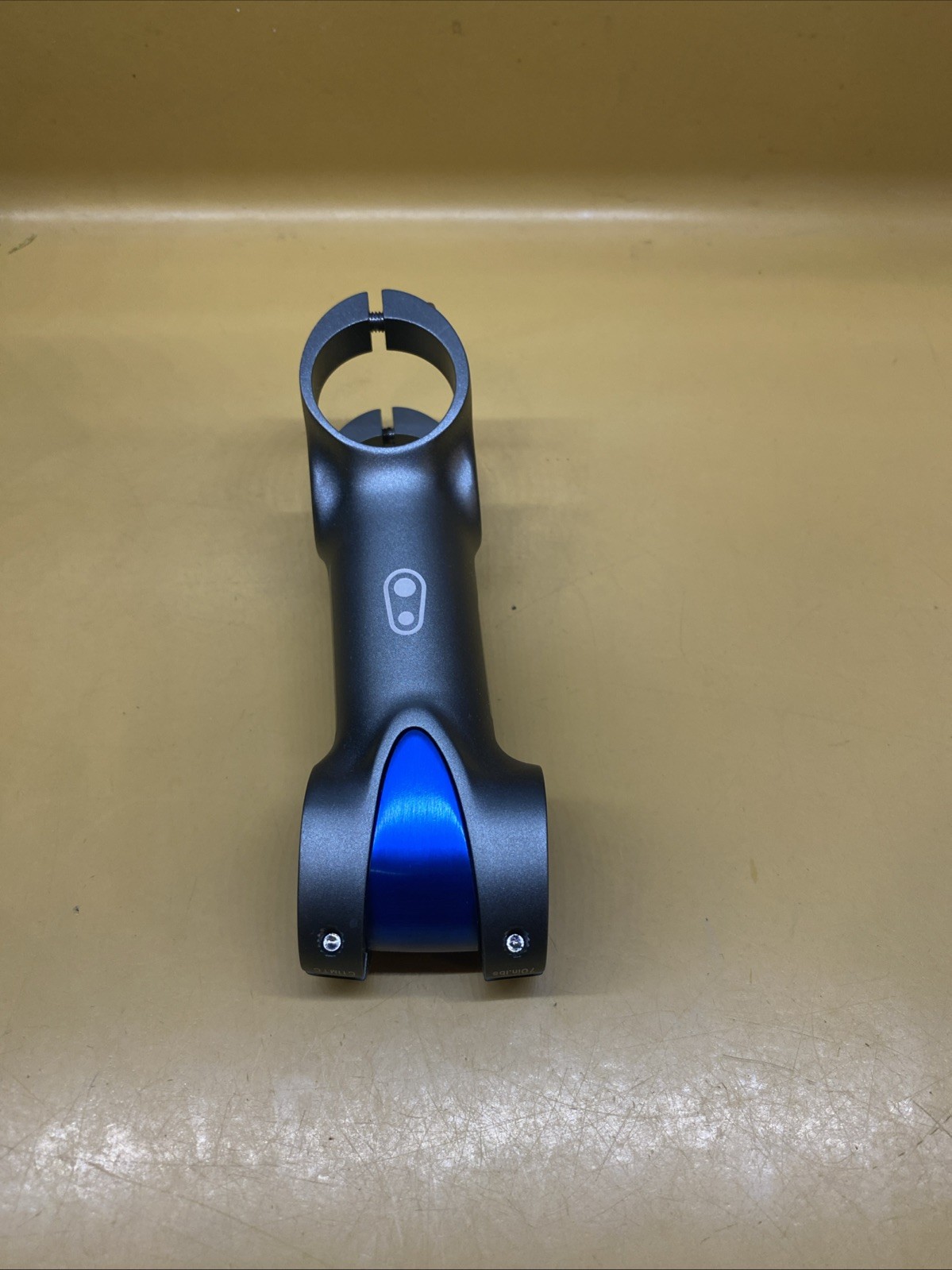 Iron/Blue Crankbrothers Cobalt 3 XC 100mm x 31.8 x 6* x 1-1/8i” Threadless Stem